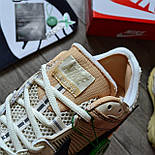 Чоловічі кросівки Nike Zoom Vomero 5 Off-White Beige весна-осінь-літо бежеві. Живе фото, фото 6