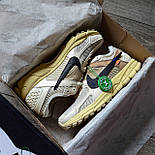 Чоловічі кросівки Nike Zoom Vomero 5 Off-White Beige весна-осінь-літо бежеві. Живе фото, фото 4