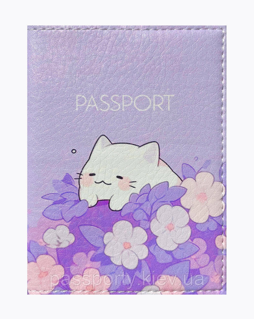 Обкладинка для паспорта Милий котик