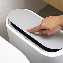 Комплект №39: Тримач для туалетного паперу, відро та йоржик настінний, фото 4