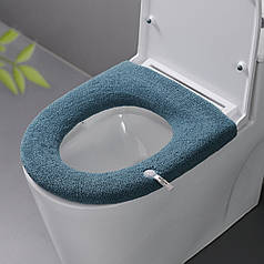 Чохол для сидіння унітаза блакитний