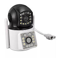 Вулична Wi-Fi камера відеоспостереження Yoosee з двома камерами 4,0 МП та обертання на 360 градусів, фото 3