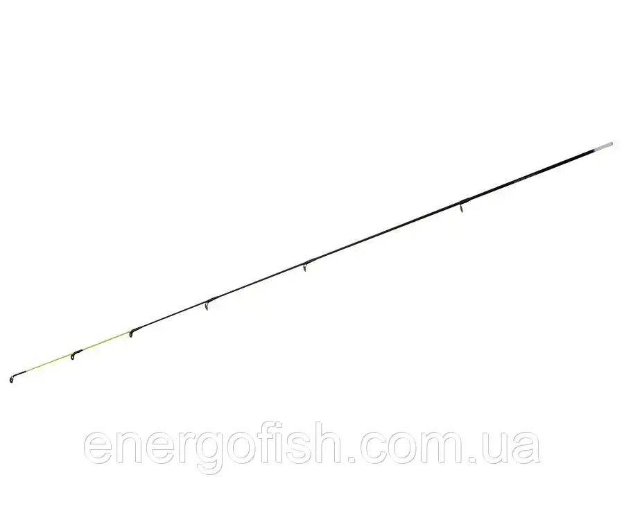 Вершинка до фідера 1.5x400x4 мм Carbon 2.5oz жовто-зелена, фото 1