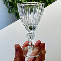 Набір із 6 чарок на ніжці "Смерека", 50мл, фото 4