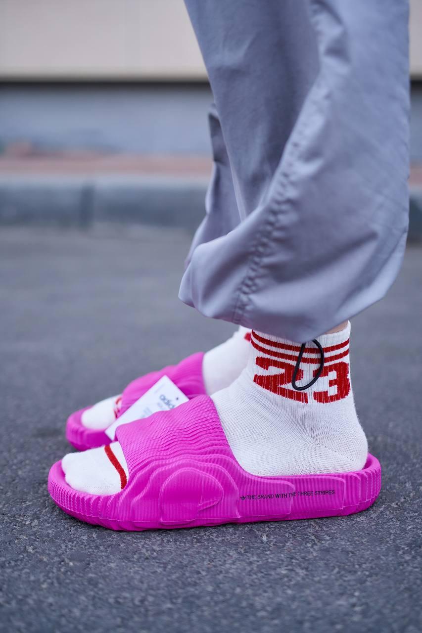 Жіночі шльопанці Adidas Yeezy Adilette Slide Peach Pink ALL12157, фото 1