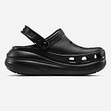 Жіночі крокси Classic Crush Clogs Black 207521-001, фото 7