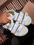 Жіночі сандалії Skechers D'lites Sandals White Pink Flowers ALL04284, фото 9