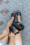 Жіночі шльопанці Louis Vuitton Black Waterfront Mule 1A9FKM, фото 6