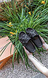 Жіночі шльопанці Louis Vuitton Black Waterfront Mule 1A9FKM, фото 10