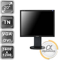 Монітор 20" Samsung 204B (TN/4:3/DVI/VGA) class A БУ