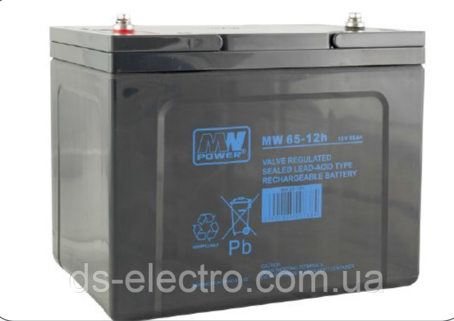 Аккумулятор 065Ah_MWP 65-12V (AGM)