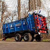 Розкидач ПТРВ.14 14-тонник на вертикальних біттерах