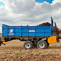 Гноєрозкидач на 4-х вертикальних біттерах ПРТ.10В