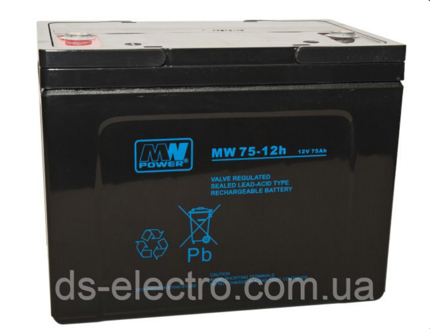 Аккумулятор 075Ah_MWP 75-12V (AGM)
