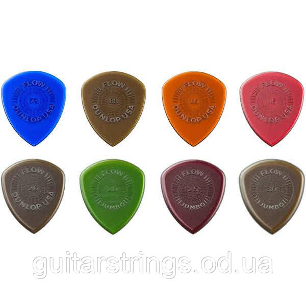 Набір медіаторів Dunlop PVP114 Flow Pick Variety Pack 8 Pack, фото 1