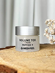 Омолоджуючий крем для обличчя із пептидами та ектоїном MEDI PEEL Peptide 9 Volume Tox Cream, мініатюра 10 мл