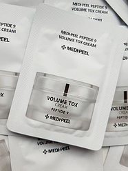 Омолоджуючий крем для обличчя із пептидами та ектоїном MEDI PEEL Peptide 9 Volume Tox Cream PRO, пробник 1.5 мл