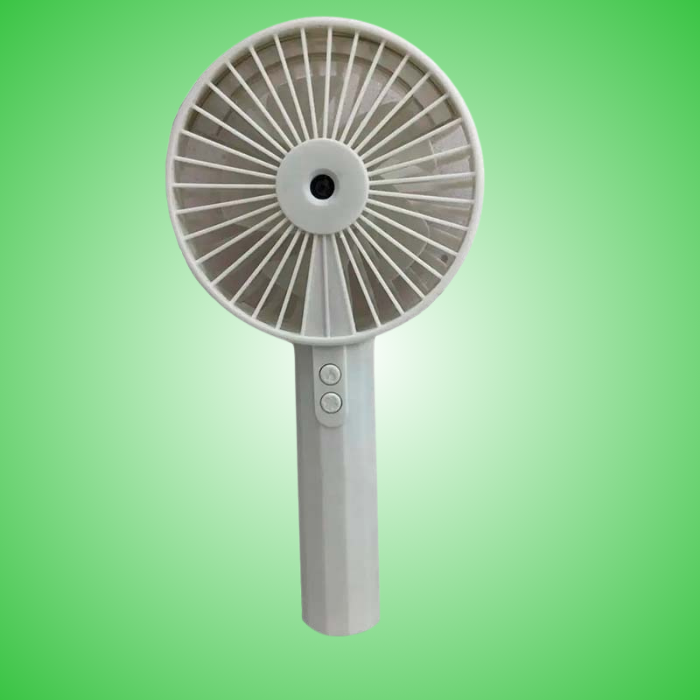 Вентилятор ручний акумуляторний KINZO COOLING з ефектом зволоження повітря та підставкою -COOL-001