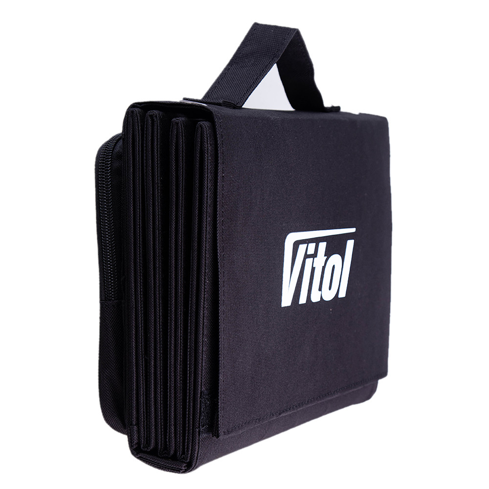 Портативна сонячна панель 60Вт/18В/3.3А VITOL S60W