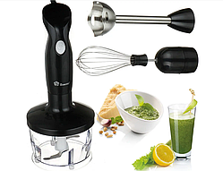 Блендер Domotec Ms-5103 3в1, ручний занурювальний блендер, міксер, кухонний комбайн, кухонний подрібнювач