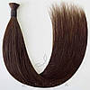 Натуральне Слов'янське Волосся в Зрізі 70 см 100 грам, Шоколад №03, фото 4