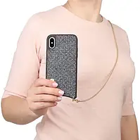 Сумка для телефону BeCover Glitter для iPhone XR Blue