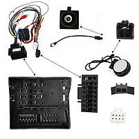 Штатний комплект перехідна рамка Lesko 9" Lesko BMW Mini 2010-2016 (1234-321) + адаптер живлення 4 шт., фото 5