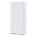 Шафа для одягу Doros Промо Білий 2 ДСП 90х48х204 (80737070), фото 2