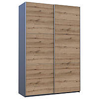 Шафа купе Doros G-Caiser Графіт Дуб Евок 2 ДСП 160х60х240 (42005074)