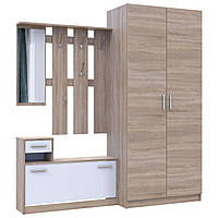 Передпокій Doros Alice та шафа Promo 2 ДСП Дуб Сонома/Дуб Сонома (42005079)