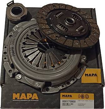 Комплект зчеплення MAPA 000170800 для MATIZ 0.8 i