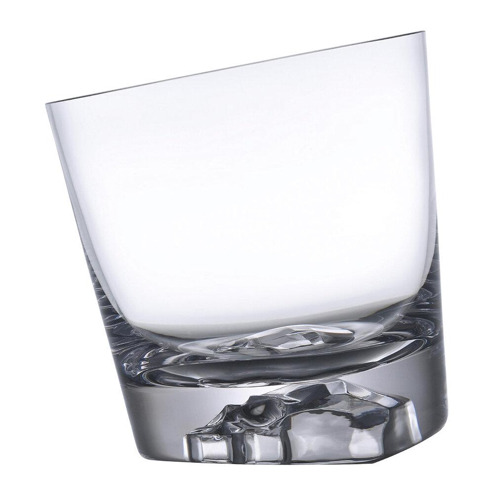 Набір прозорих склянок для віскі 300 мл, 2 шт, прозорі з нахилом Memento Mori, фото 1