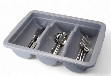 Підставка для вилок ложок ножів Органайзер для ложок Лоток для столових приладів Органайзер для столових приладів, фото 1