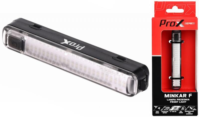 Фара передня ProX Minkar 24/Smd Led 30LM, 300 mAh USB-C (A-O-B-P-0498)