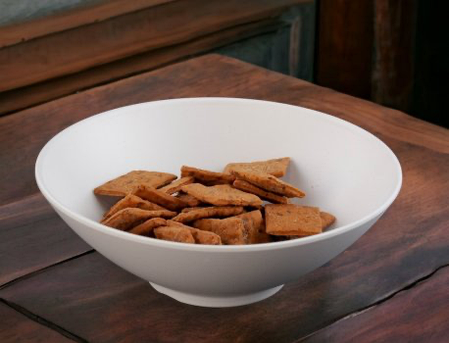 Салатник глибокий з меламіну білий 800мл багаторазовий посуд не биткий для басейну яхти кейтеринга, фото 2