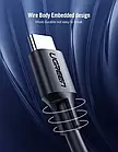 Дата-кабель Ugreen US286 USB Type-C (тато) - USB Type-C (тато), 2m Black (10306), фото 6