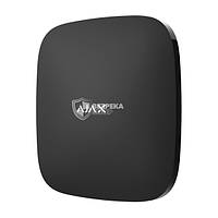 Інтелектуальна централь Ajax Hub 2 Plus black з підтримкою 2 SIM-карт, LTE і Wi-Fi
