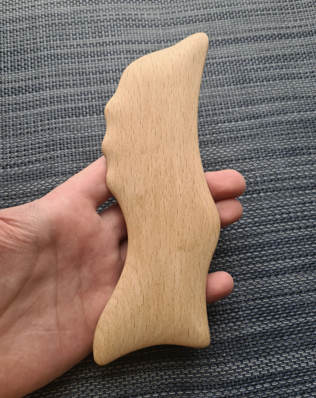 Шкребок гуаша рибка дерев'яний 18см, фото 1