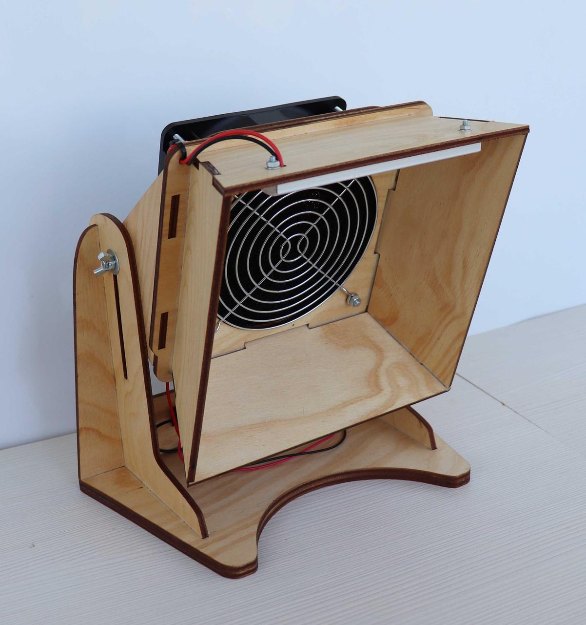 Витяжка для паяння, поклейки, фарбування з підсвічуванням VP-5