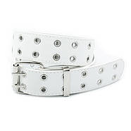 Жіночий ремінь Weatro 3,3 х 110 см Білий zhkz-33cm-029, фото 4