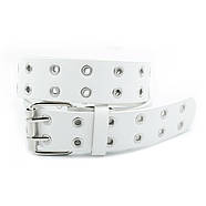 Жіночий ремінь Weatro 3,3 х 110 см Білий zhkz-33cm-030, фото 2