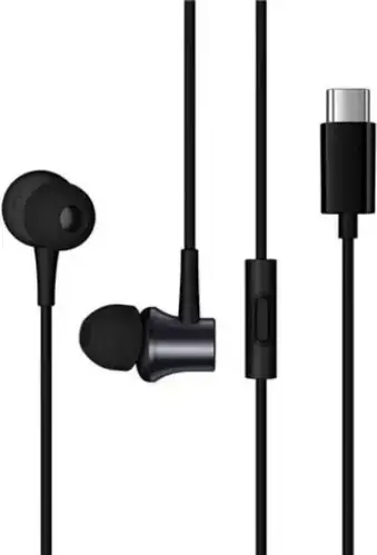 Проводные наушники Xiaomi Piston Black Headphones Type-C (ZBW4482TY ...