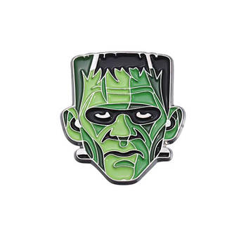 "Потвора Франкенштайна" значок (пін) металевий