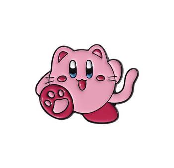 "Кірбі / Kirby" значок (пін) металевий