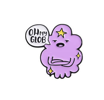 "Принцеса Пупирка Oh my glob (Час пригод)" значок (пін) металевий