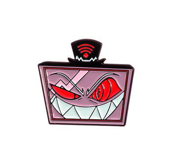 "Вокс (Готель Газбін / Hazbin hotel)" значок (пін) металевий