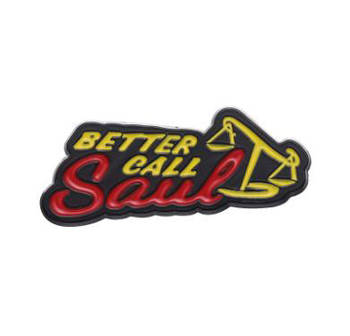 "Краще подзвони Саулу / Better call Saul" значок (пін) металевий