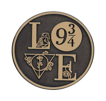 "Гаррі Поттер Love" значок (пін) металевий