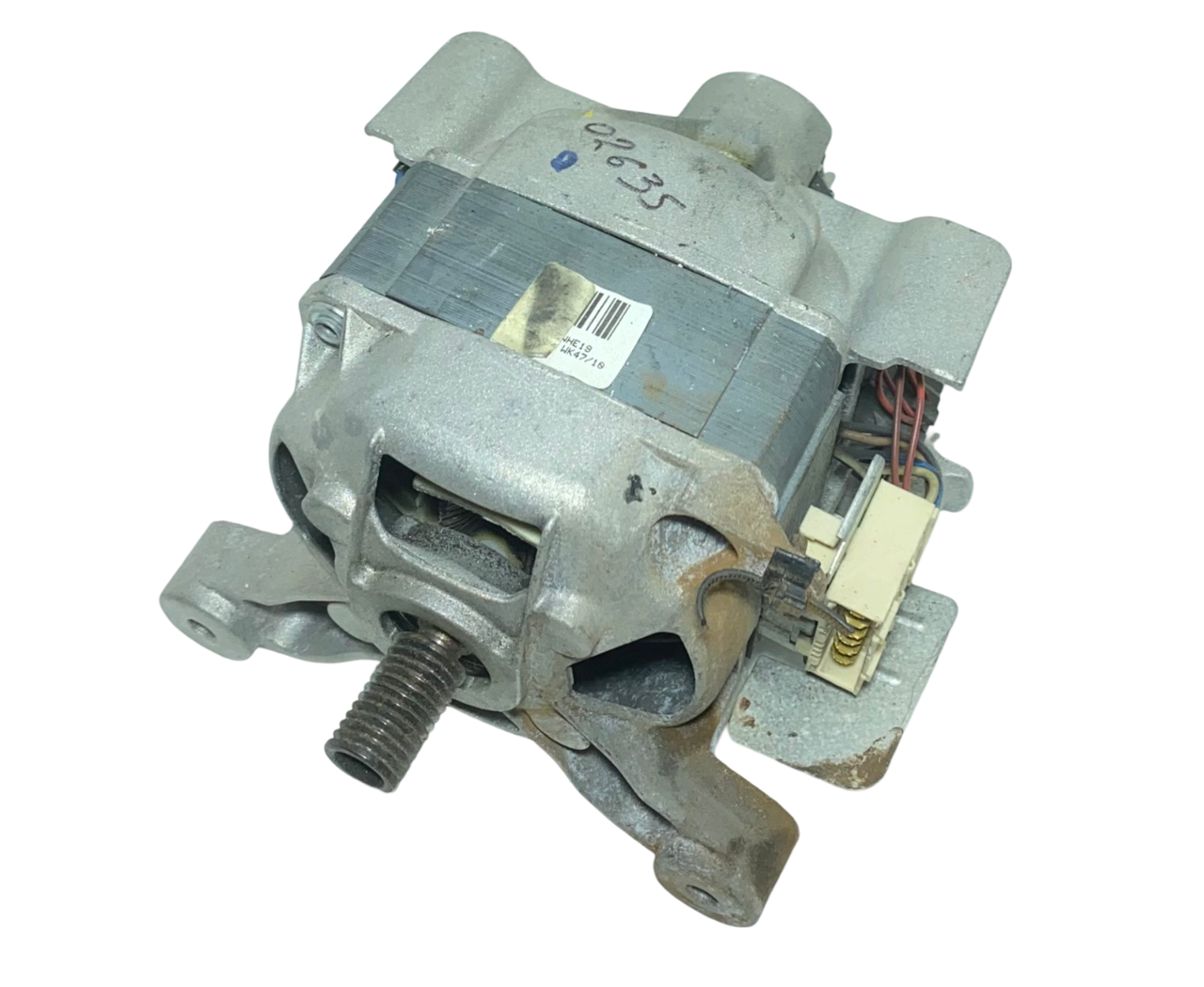 Двигун (мотор) для пральної машини Whirlpool Б/У 461975031731 U112G63 6 контактів