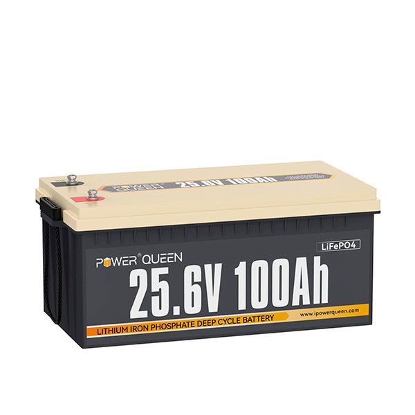 Power Queen LiFePO4 25,6V 100Ah Акумуляторна батарея 2560Wh, фото 1